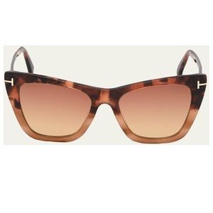 Tom Ford Poppy Pink Havana Sunglasses
